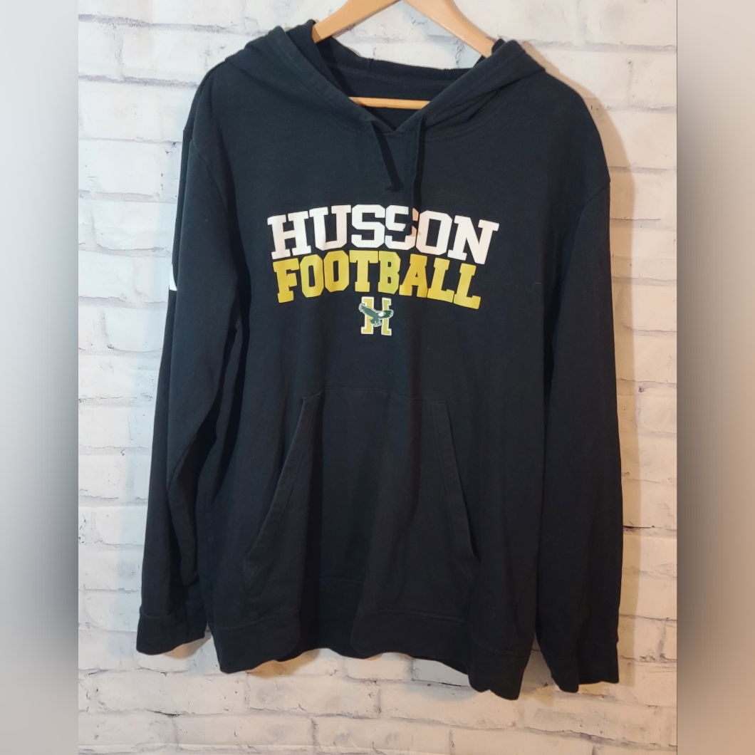 Husson University Maine Adidas Hoodie Sweatshirt